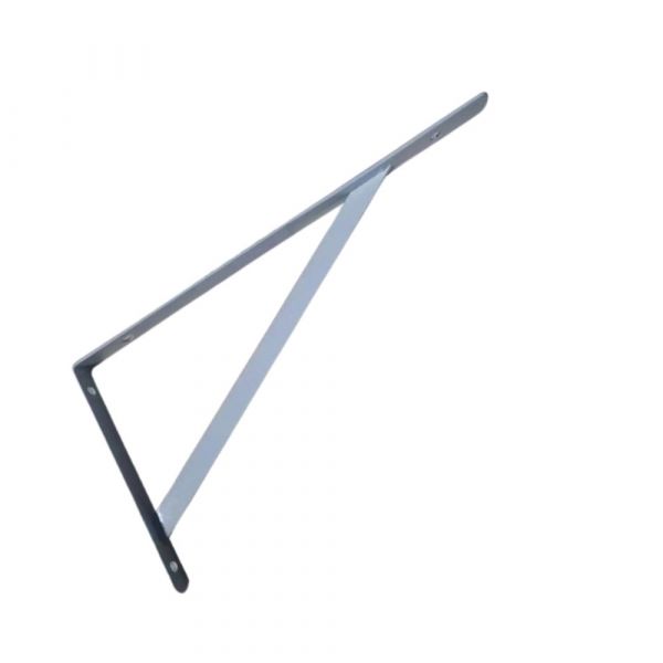 Cantoneira Branca de Ferro Leve 20cm Hayner