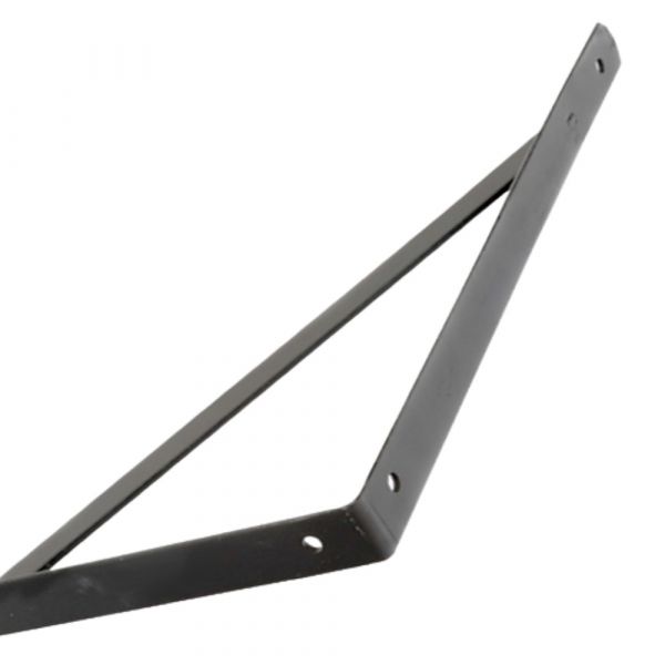 Cantoneira Ferro Leve Preta 20cm Hayner