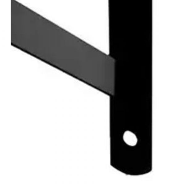 Cantoneira Ferro Reforçada Preta 50 cm Hayner