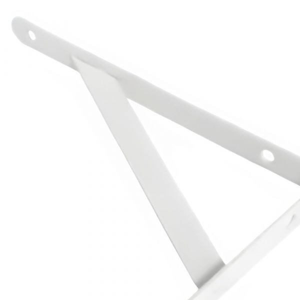 Cantoneira Ferro Leve Branca 35 cm Hayner