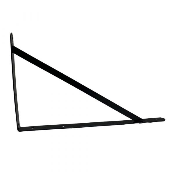 Cantoneira Ferro Leve Preta 30 cm Hayner