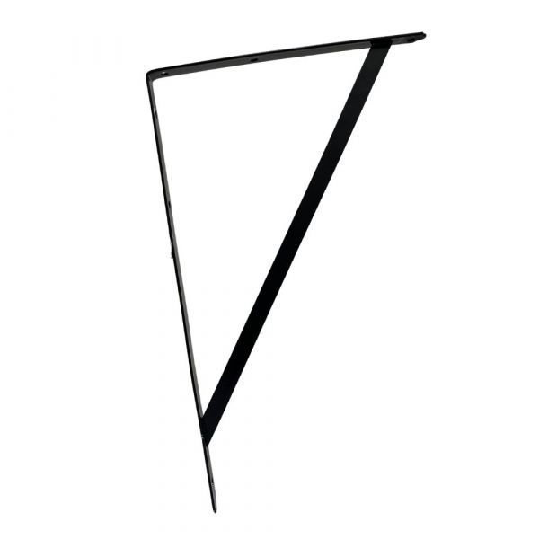 Cantoneira Ferro Leve Preta 30 cm Hayner