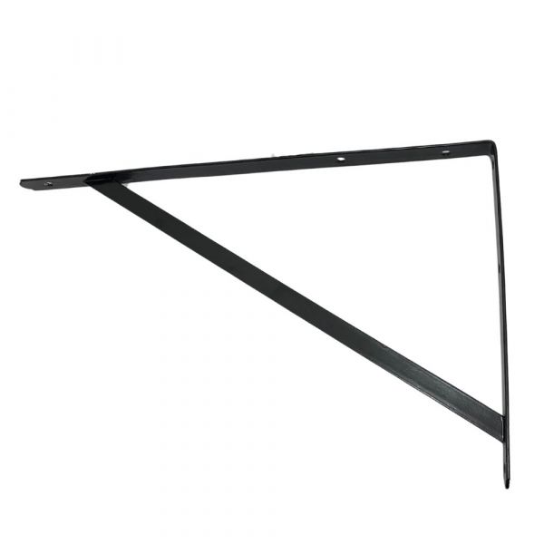 Cantoneira Ferro Leve Preta 30 cm Hayner