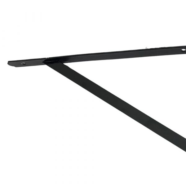 Cantoneira Ferro Leve Preta 30 cm Hayner