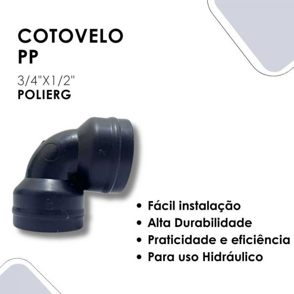 Cotovelo PP 3/4