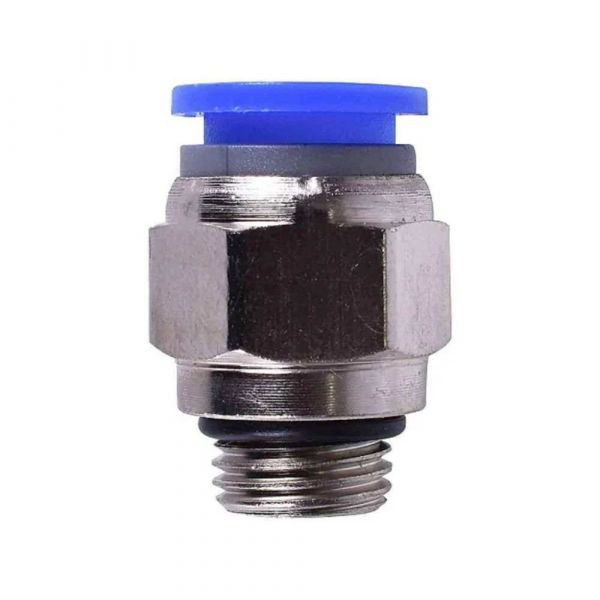 Conector Macho Instantâneo Giratório Plástico 08x3/8