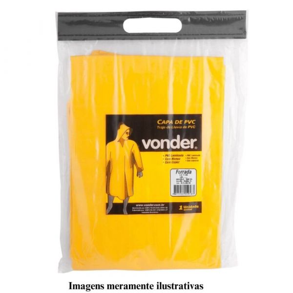 Capa de Chuva com Forro Tamanho GG Vonder