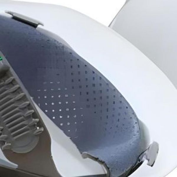 Capacete Aba Frontal Com Jugular Branco MSA