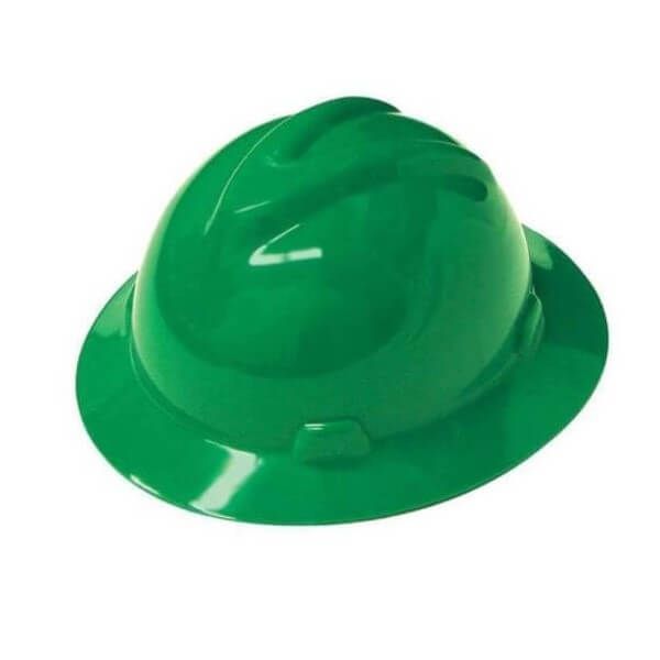 Capacete Aba Total Com Jugular Verde MSA