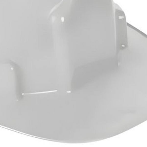 Capacete de Segurança Branco de Aba Frontal com Carneiro Pro Safety