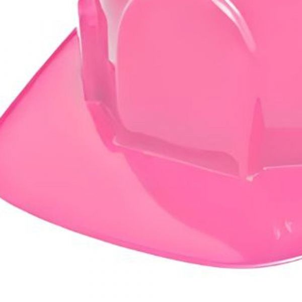 Capacete Rosa Aba Frontal Com Carneira Pro Safety