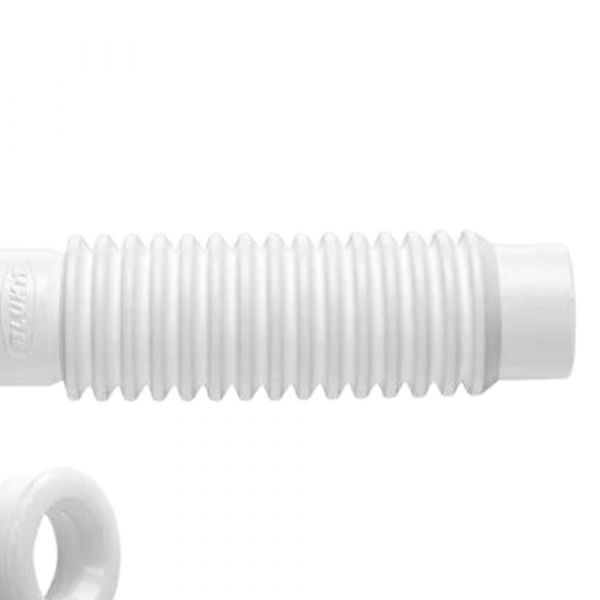 Tubo de Ligação Ajustável 240mm Branco Blukit