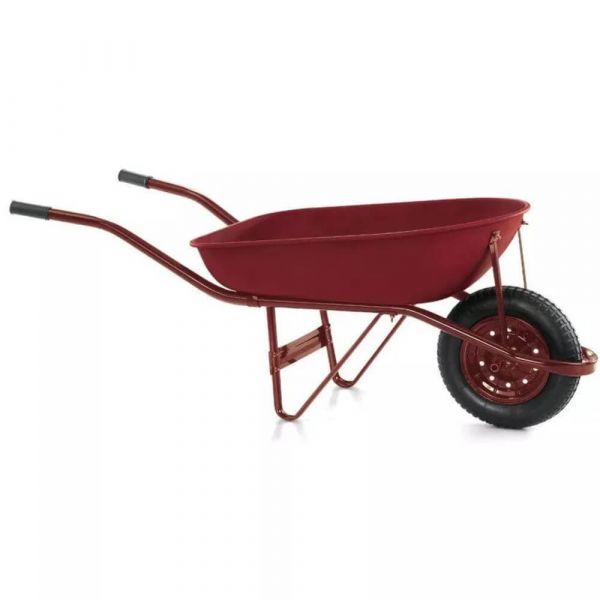 Carrinho de Mão 60 Litros Caçamba Aço Vermelho Fischer