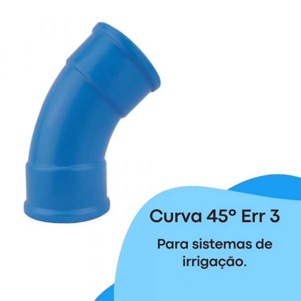 Curva 45º Err 3 Irrigação Amanco