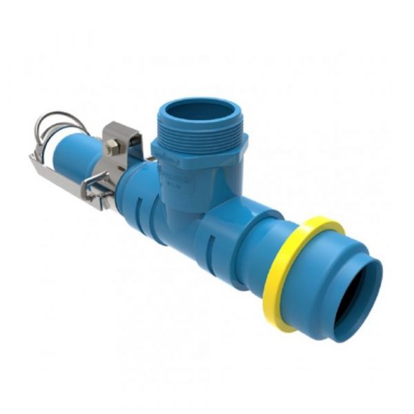 Curva Derivação Rosca Gás 100mmx3