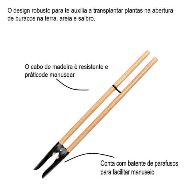 Cavadeira Articulada Standard 1,25 MT Famastil