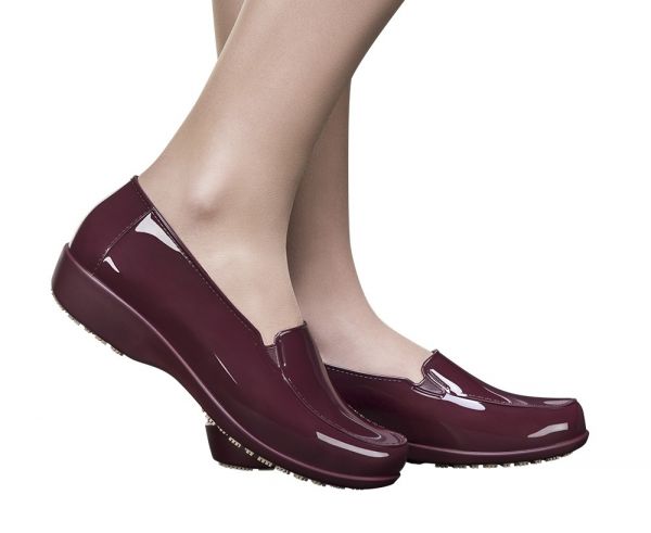 Sapatilha Feminina Antiderrapante Cereja- Social Woman N37