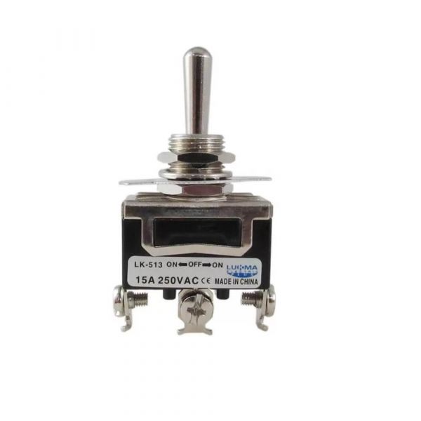 Chave Alavanca LK-513 Liga Desliga 3 Polos Lukma