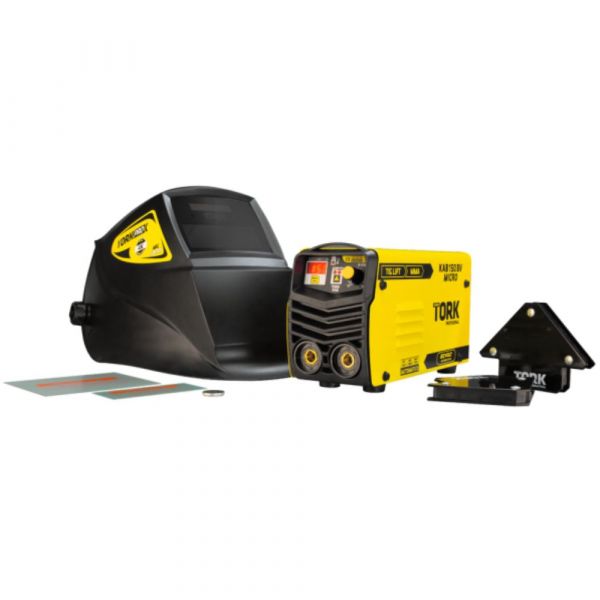 Super Combo Máquina De Solda Kab 150-BIV Máscara Automática Tork
