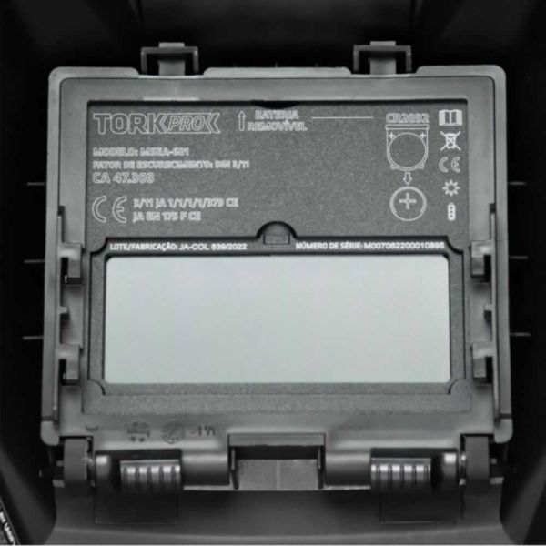 Máscara De Solda Com Escurecimento Automático 4K Arc Solar Tork 