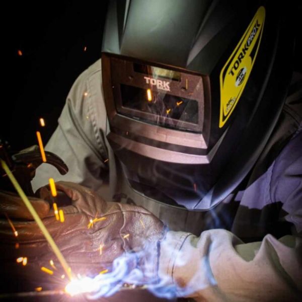 Máscara De Solda Com Escurecimento Automático 4K Arc Solar Tork 