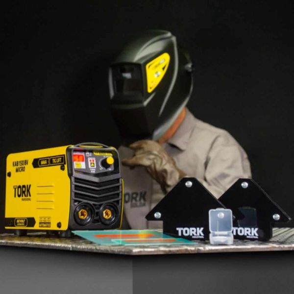Super Combo Máquina De Solda Kab 150-BIV Máscara Automática Tork