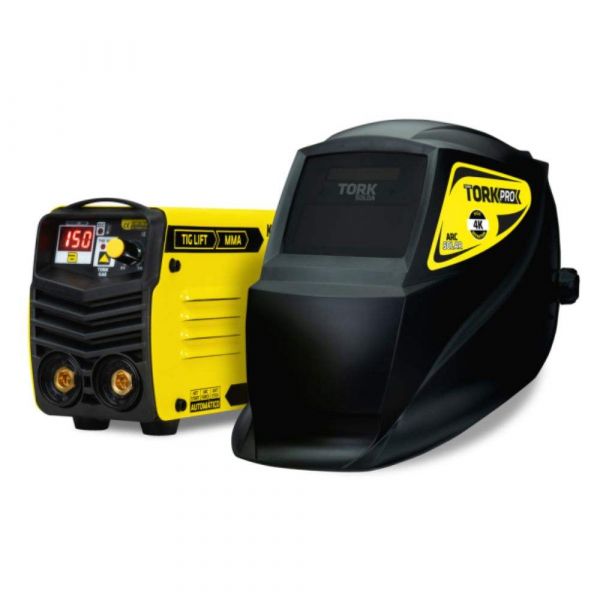 Super Combo Máquina De Solda Kab 150-BIV Máscara Automática Tork