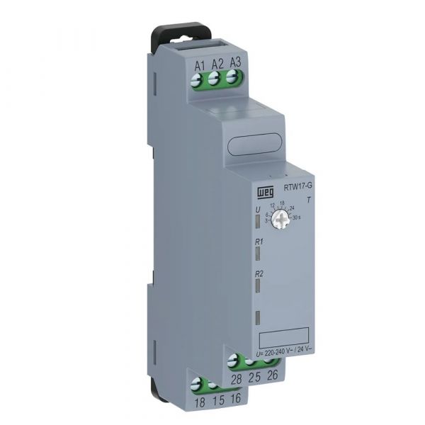 Relé Elétrico Temporizador RTW17-G02U030SE40 Weg