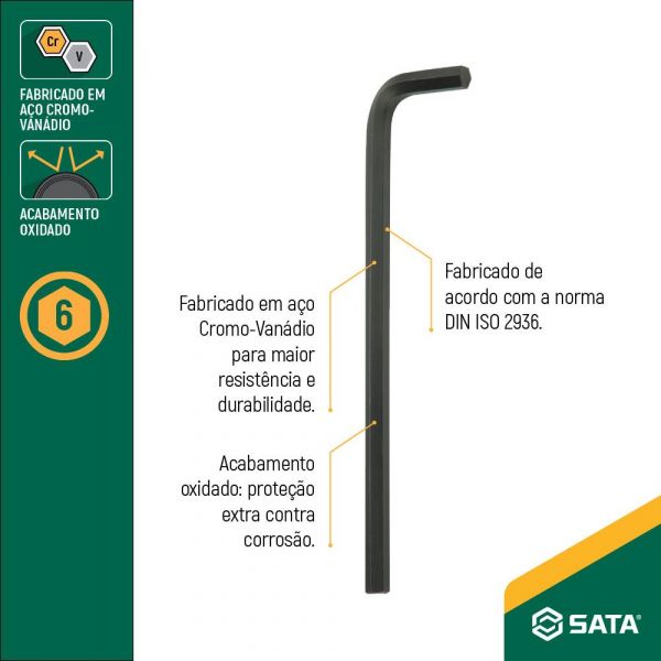 Chave Allen 3.16 Pol Sata