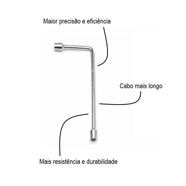 Chave Biela De 8mm Sata