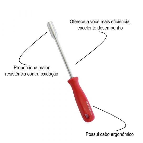 Chave Canhão 10mm Gedore