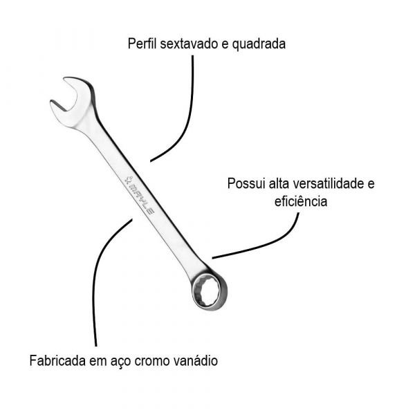 Chave Combinada 10mm Mayle