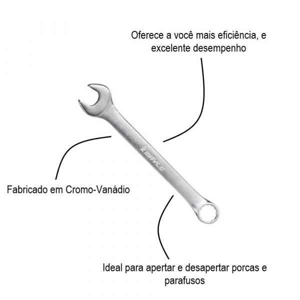 Chave Combinada 11mm Mayle
