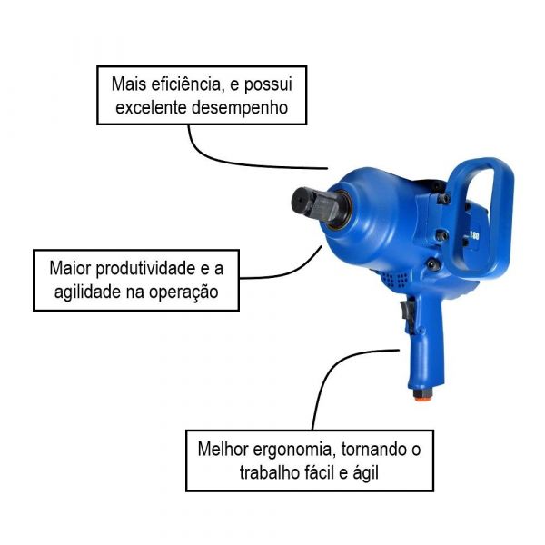 Chave De Impacto PRO-180 234 Kgfm 1