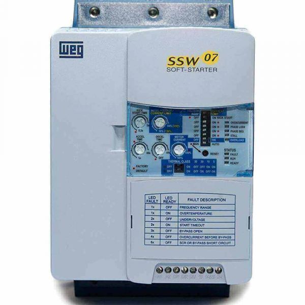 Chave de Partida Soft-Starter Ssw07 45a Weg