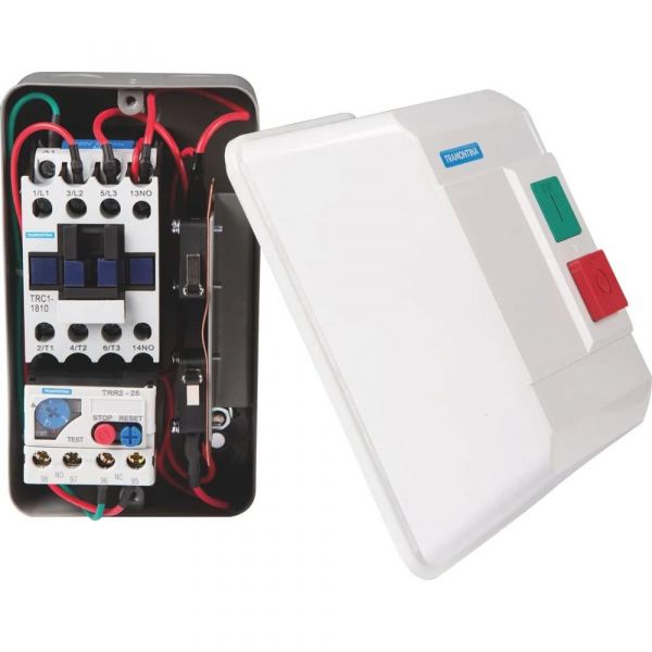 Chave de Partida Trifásica TRQ3-5,5P 220V 4CV 9A-13A Tramontina