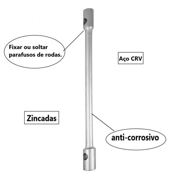 Chave de Roda sem Cabo 24 X 27 Kraucher