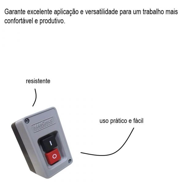 Chave Elétrica Cs102 C1A1FETP 30A Tripolar Margirius