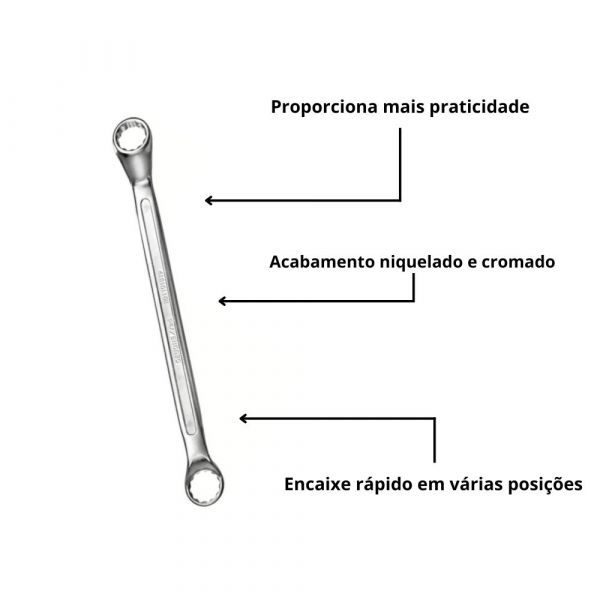 Chave Estrela 16mm X 17mm Gedore