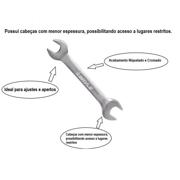 Chave Fixa 24X 26mm Mayle
