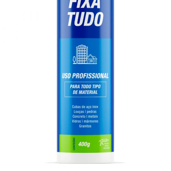 Adesivo Selante Fixa Tudo Branco 400g Autofix 