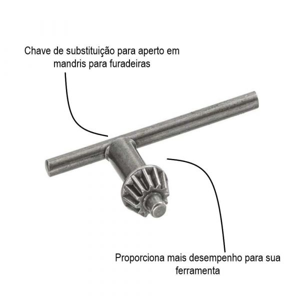 Chave para Mandril S2 Bosch