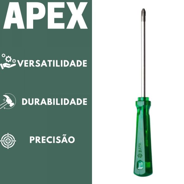 Chave Phillips PVC 3/16