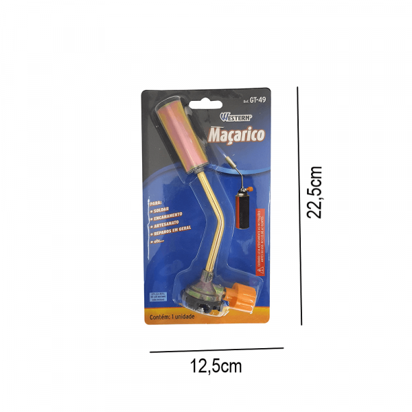 Maçarico Portátil Profissional GT-49 Western