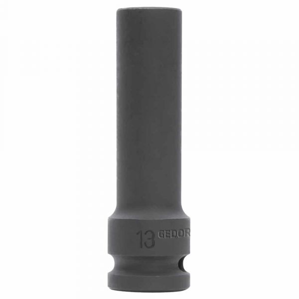 Chave Soquete Impacto Longo 17mm Com Encaixe 1/2” Gedore