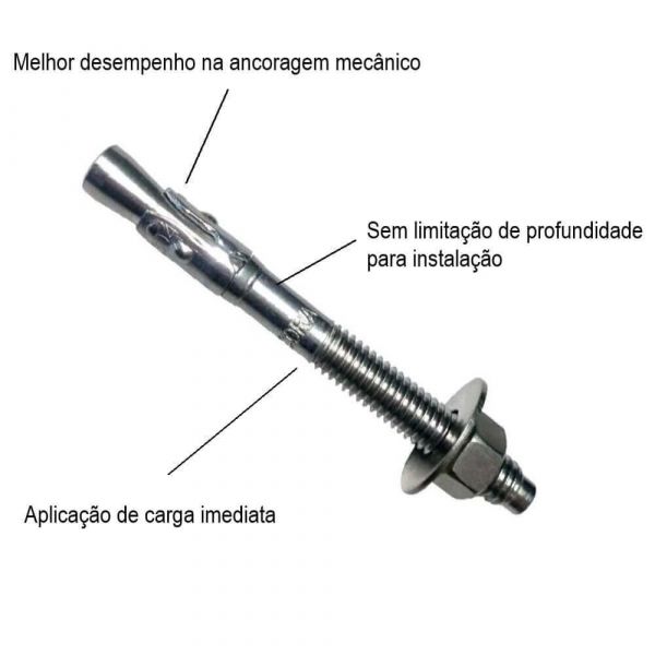 Chumbador PBA 1/2 X 3 3/4