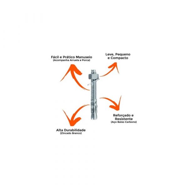 Chumbador PBA 5/8 X 4.1/2” Ancora