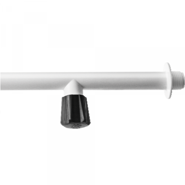 Chuveiro Branco 5” com Braço e Regulador 1/2