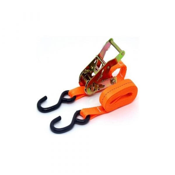 Cinta de Amarração com Catraca Gancho para Moto 800kg 3M Aberta Robustec