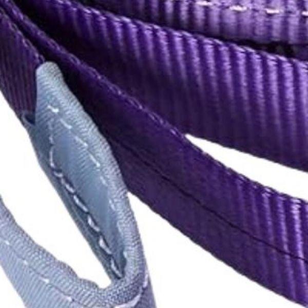 Cinta Para Elevação De Carga Violeta Sling 1 Toneladas 30mmX2m Carbografite